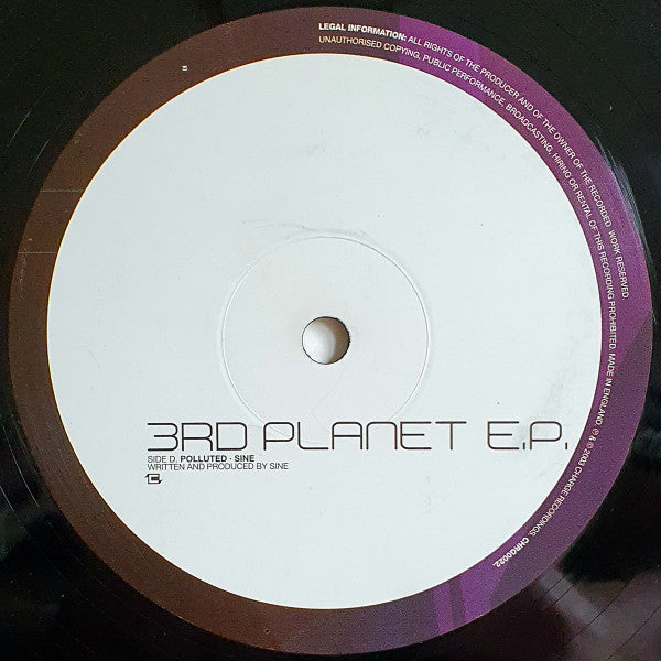 Various : 3rd Planet E.P. (2x12", EP)