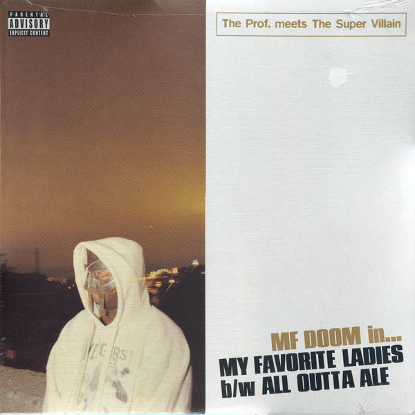 The Prof. Meets The The Super Villain : My Favorite Ladies b/w All Outta Ale (12", RE)