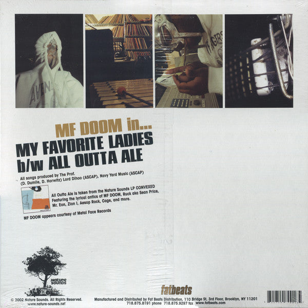 The Prof. Meets The The Super Villain : My Favorite Ladies b/w All Outta Ale (12", RE)