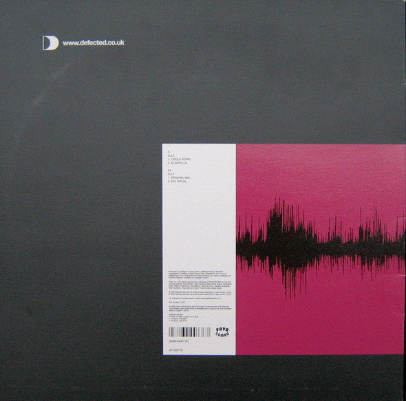 DJ Gregory : Elle (12")