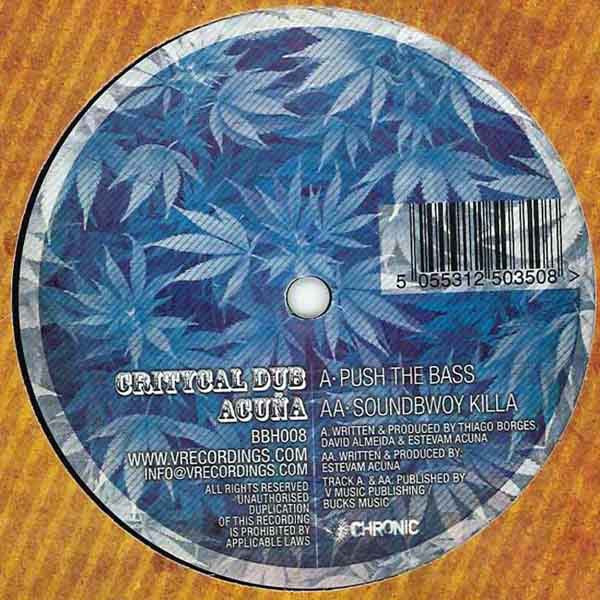 Critycal Dub & Acuna : Push The Bass / Soundbwoy Killa (12")