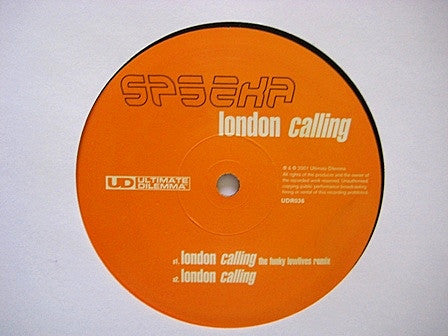 Speeka : London Calling (12")