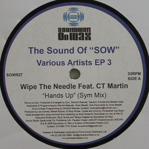 Various : The Sound Of "SOW" EP 3 (12", EP)