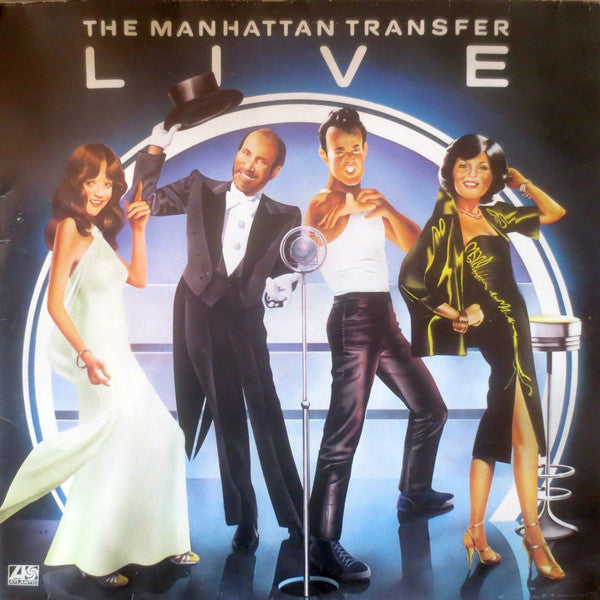 The Manhattan Transfer : Live (LP, Album)