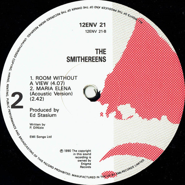 The Smithereens Featuring Belinda Carlisle : Blue Period (12", Single)