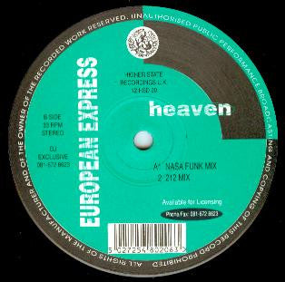 European Express : Heaven (12")