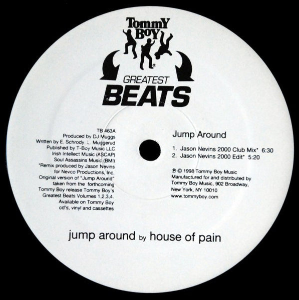 House Of Pain : Jump Around (2000 Mix) (Remix 2) (12")