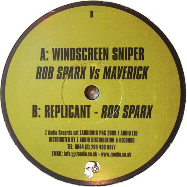 Rob Sparx vs. John Maveric : Windscreen Sniper (12")