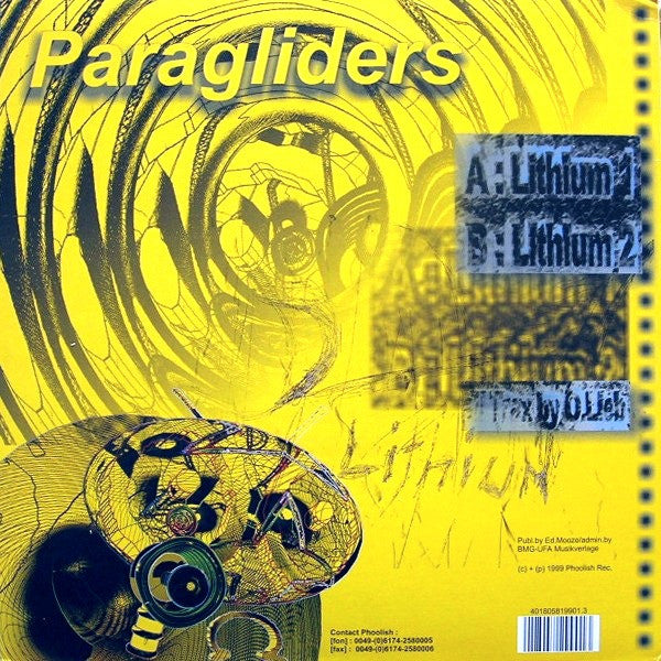 Paragliders : Lithium EP (12", EP)