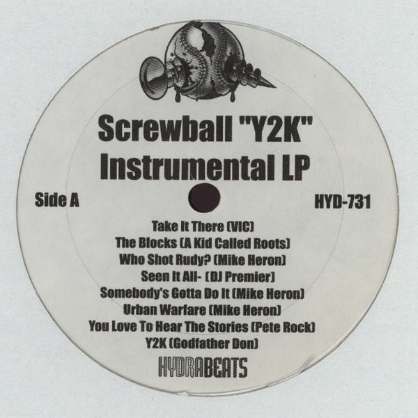 Screwball : "Y2K" Instrumental LP (LP)