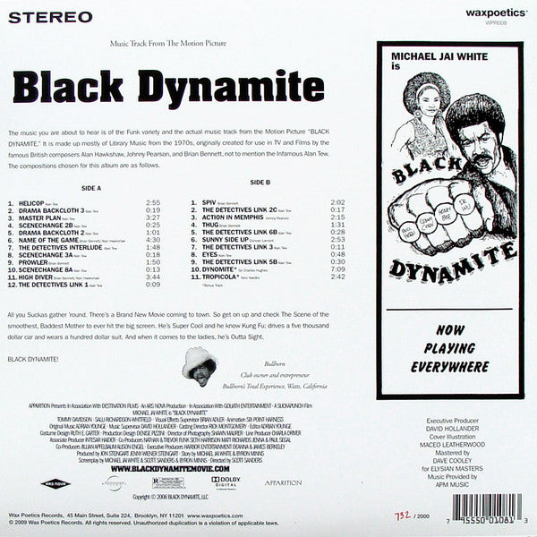 Various : Black Dynamite (Music Track From The Motion Picture) (LP, Comp, Ltd, Num)