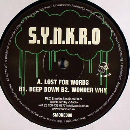 S.Y.N.K.R.O* : Lost For Words (12")