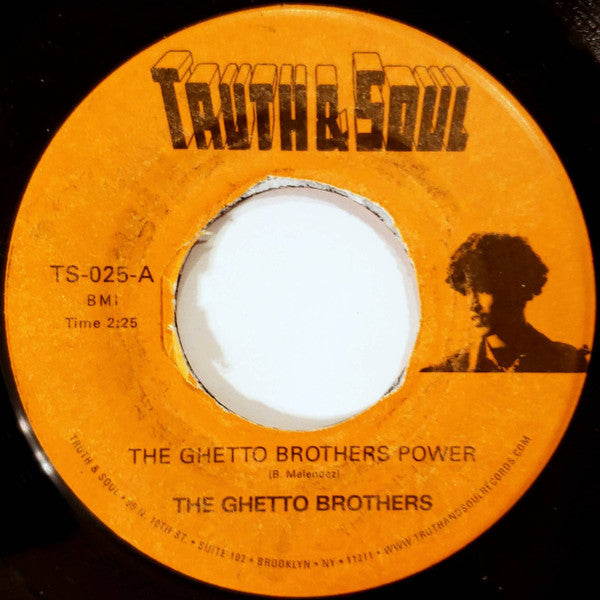 The Ghetto Brothers : The Ghetto Brothers Power (7", Single)