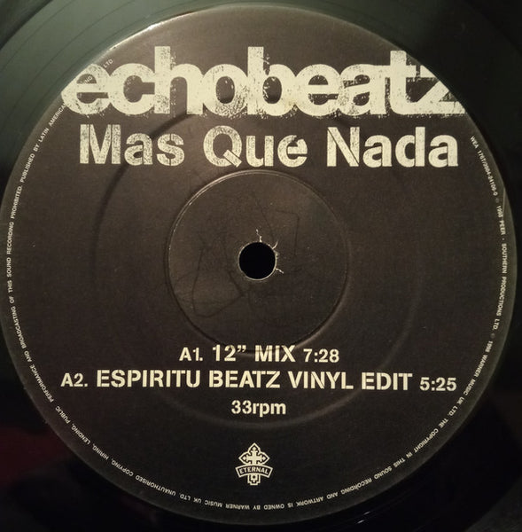 Echobeatz : Mas Que Nada (12")