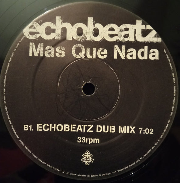 Echobeatz : Mas Que Nada (12")