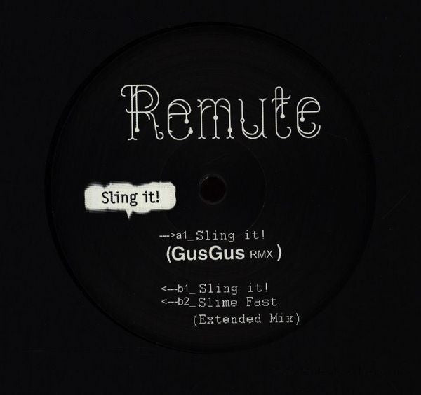 Remute : Sling It! (12")
