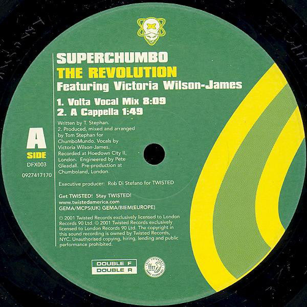 Superchumbo Featuring Victoria Wilson-James : The Revolution (12")