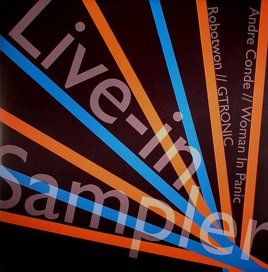Robotwon / Woman In Panic / GTRONIC / André Conde : Live-in Sampler (12", Smplr)