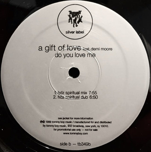 A Gift of Love : Do You Love Me (12", Promo)