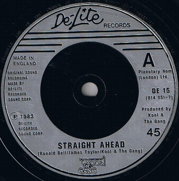 Kool & The Gang : Straight Ahead (7", Single)