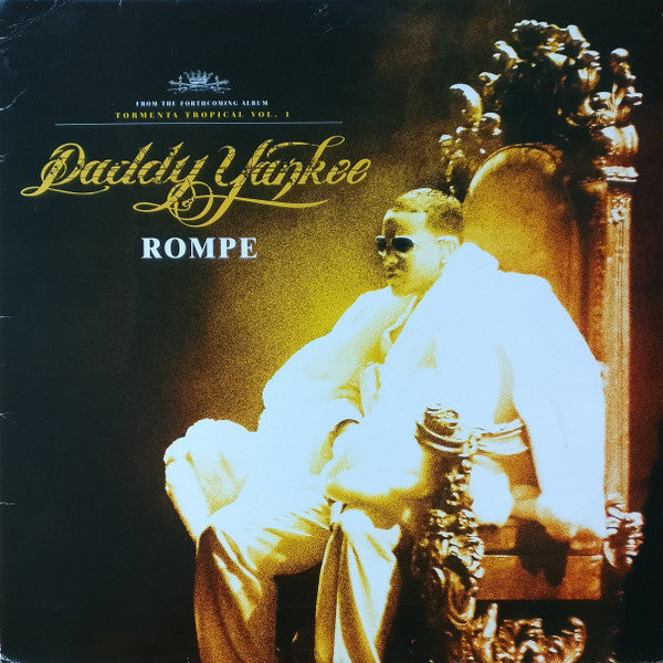 Daddy Yankee : Rompe (12", Promo)