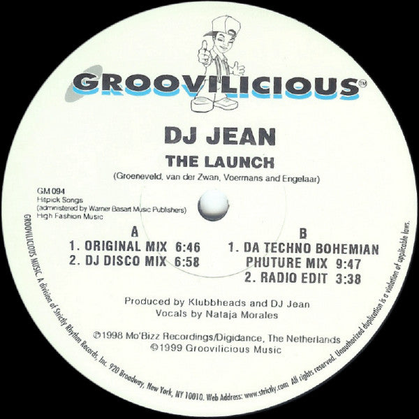 DJ Jean : The Launch / U Got My Love (2x12")