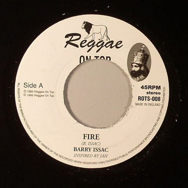 Barry Issac : Fire (7", RP)