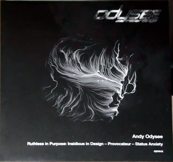 Andy Odysee : Ruthless In Purpose: Insidious In Design / Provocateur / Status Anxiety (12", EP)