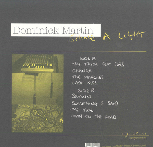 Dominick Martin : Shine A Light (LP, Album)
