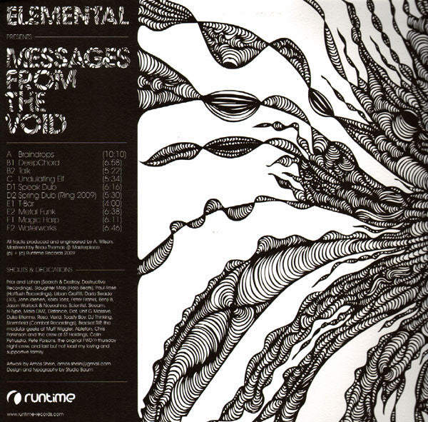 Elemental (4) : Messages From The Void (3x12", Album)