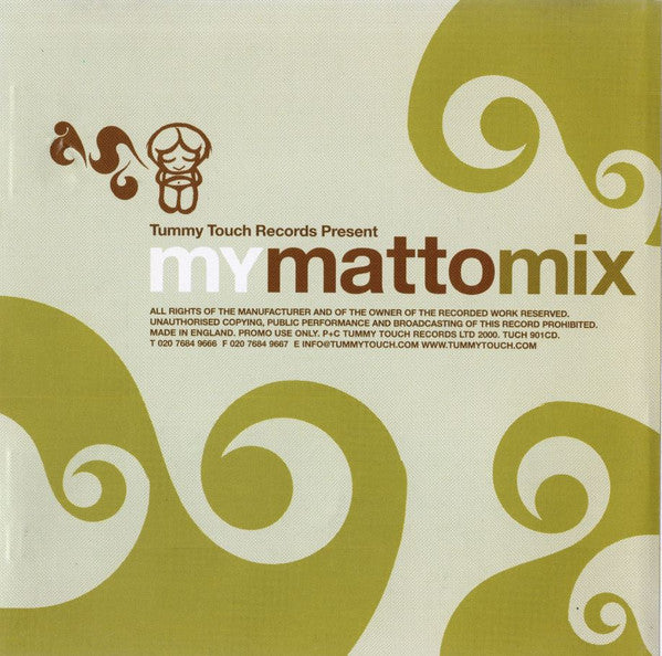 Tutto Matto : My Matto Mix (CD, Comp, Mixed, Promo)