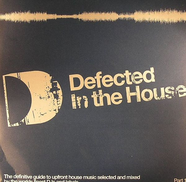 Various : Defected In The House (Part 1) (2x12", Comp)