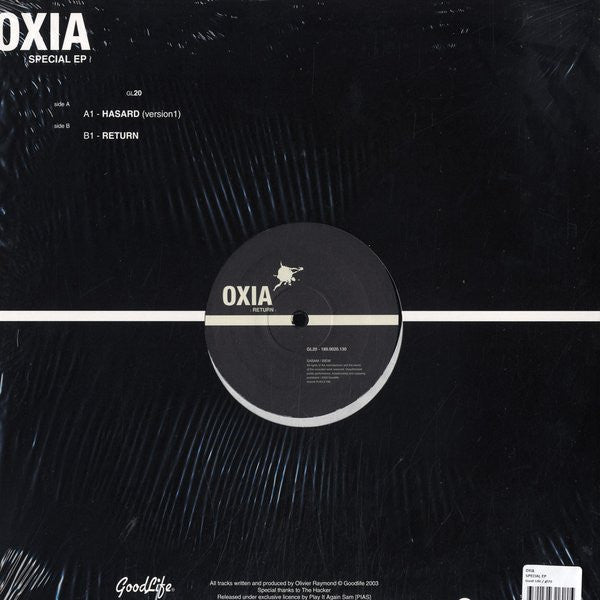 Oxia : Special EP (12", EP)