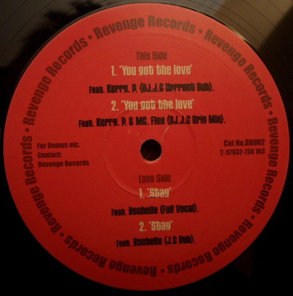 DJ JC feat. Kerry P. And Rochelle (11) : Stay / You Got The Love (12")
