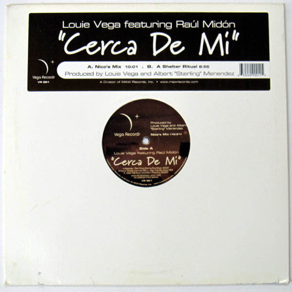 Louie Vega Featuring Raul Midón : Cerca De Mi (12")