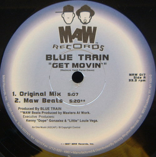 Blue Train : Get Movin' (12")