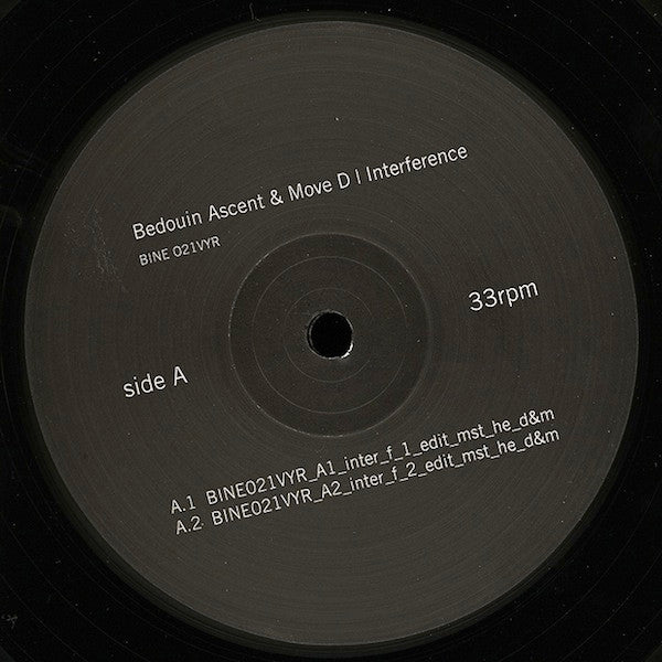 Bedouin Ascent & Move D : Interference (12", EP, Ltd)