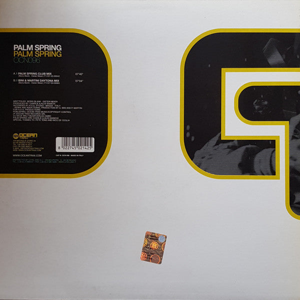 Palm Spring : Palm Spring (12")