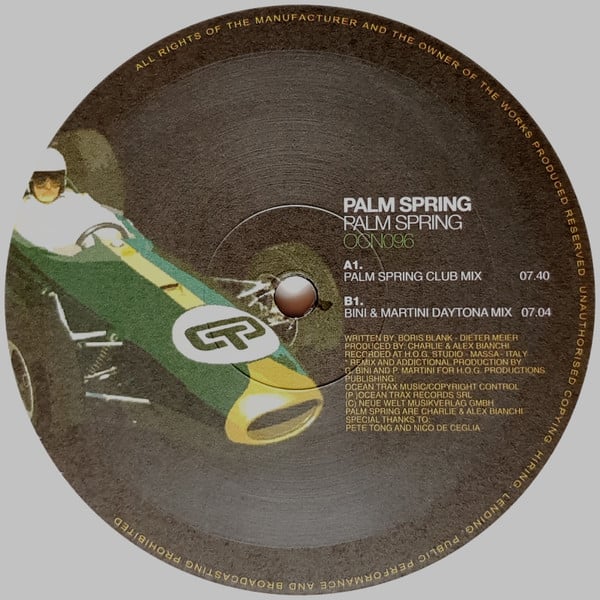 Palm Spring : Palm Spring (12")
