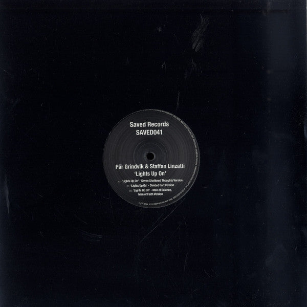Pär Grindvik & Staffan Linzatti : Lights On Up (12")
