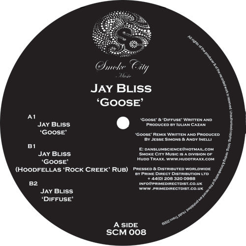 Jay Bliss : Goose (12", EP)