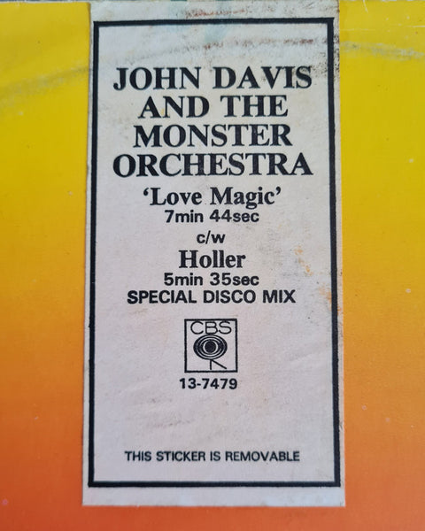 John Davis & The Monster Orchestra : Love Magic (12")