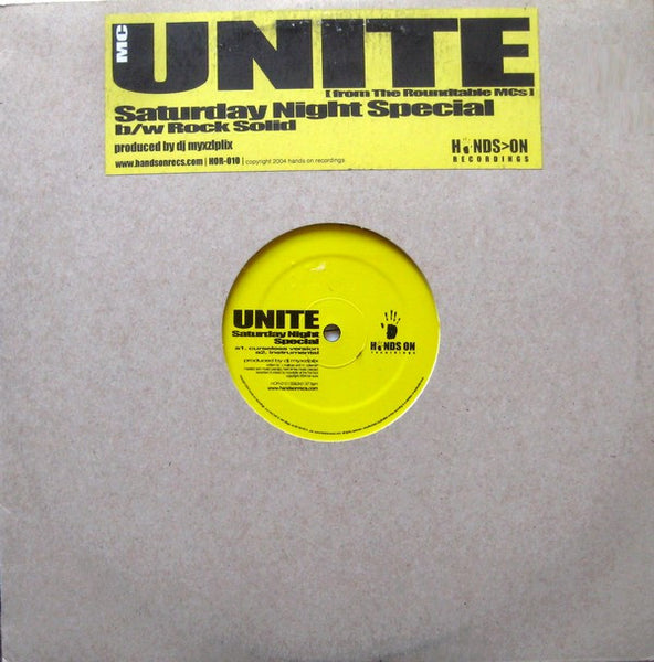 Unite (2) : Saturday Night Special / Rock Solid (12")