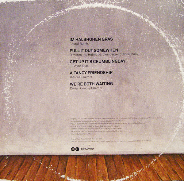 Misel Quitno : Sleep Over Remixes Vol. 1 (12")