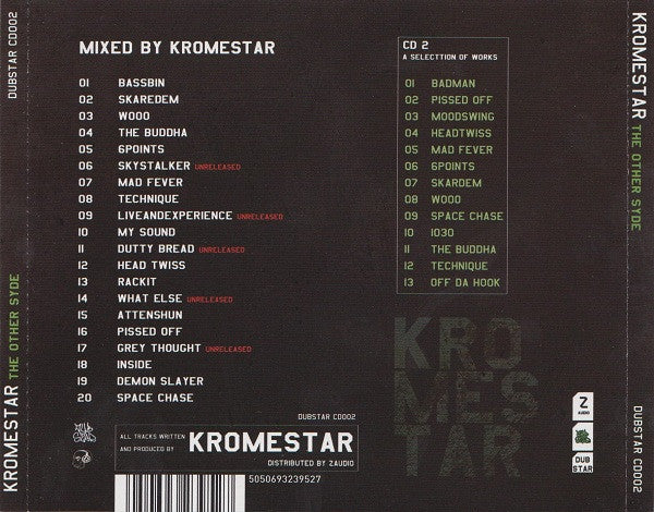 Kromestar : The Other Syde Vol. One (CD, Album, Mixed + CD, Comp)