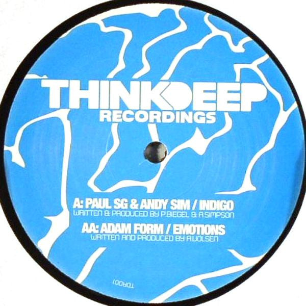 Paul SG & Andy Sim / Adam Form : Indigo / Emotions (12")