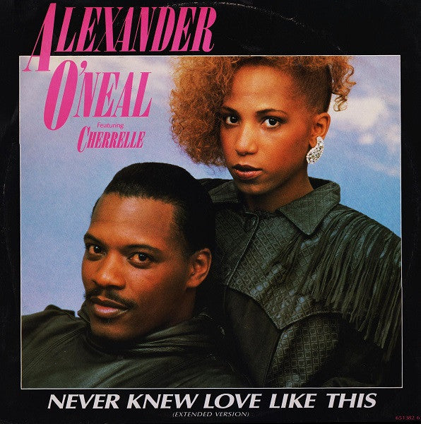 Alexander O'Neal Featuring Cherrelle : Never Knew Love Like This (Extended Version) (12", Single)