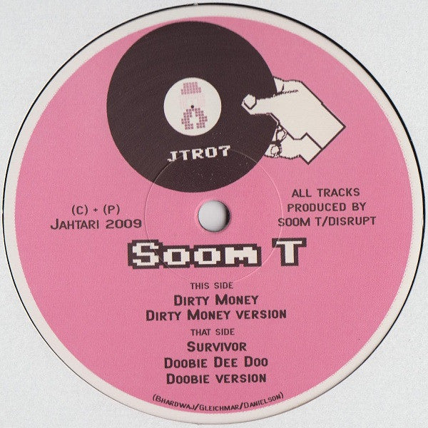 MC Soom-T : Dirty Money EP (12", EP)