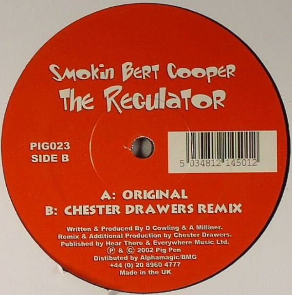 Smokin' Bert Cooper : The Regulator (12")