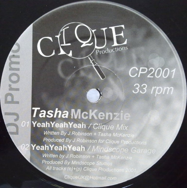 Tasha McKenzie / L.A. (14) : Yeah Yeah Yeah / Love Takes Time (12", Promo)